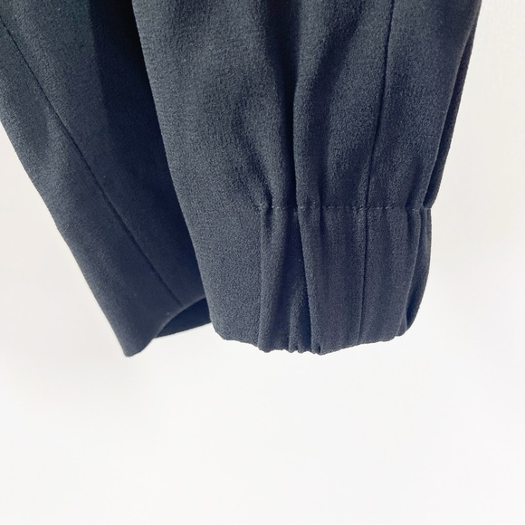 The Reset R Label Black Jogger Pants Size M Tapered Pull On Casual - Picture 4 of 9